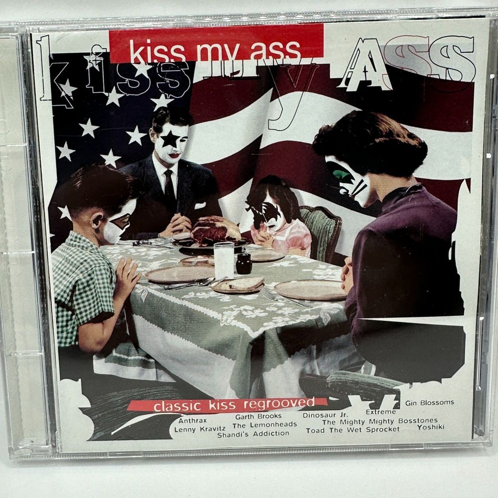 Kiss My A$$ Tribute Album CD 1994 Classic Kiss Regrooved Polygram Records